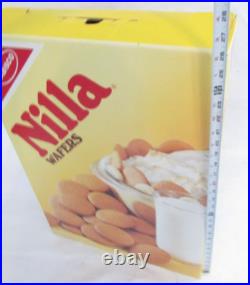 VTG 90's GIANT HUGE 26 Nilla Wafers Grocery Store Advertising Display Box