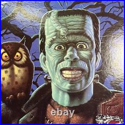 VTG 90's Nestle Halloween Store Display Standee Todd Shorr Frankenstein RARE