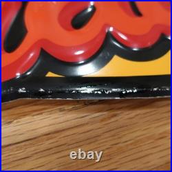 VTG 90s World Industries Flameboy Store Display Advertising Sign Skateboarding