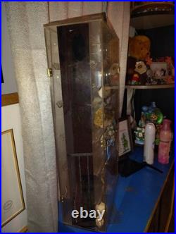 VTG Acrylic Double Door Store Rotating Watch Display Case 24