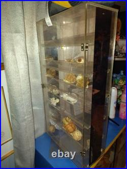 VTG Acrylic Double Door Store Rotating Watch Display Case 24