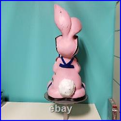 VTG Energizer Bunny Store Display Hard Plastic Blowmold 21 Inches Tall