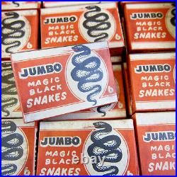 VTG Japan Jumbo Black Magic Snakes Counter Display Box with 36 BOXES INSIDE