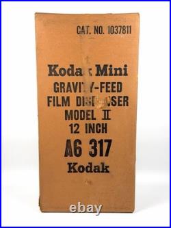 VTG Kodak Film Store Counter Gravity Feed Display Dispenser NOS NEWithSEALED