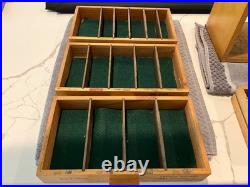 VTG. La Cross Beauty Shop /Wood Store-DISPLAY/4-DRAWERS & COUNTER CABINET