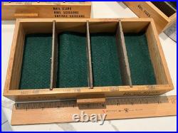 VTG. La Cross Beauty Shop /Wood Store-DISPLAY/4-DRAWERS & COUNTER CABINET