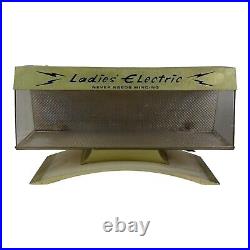 VTG Ladies Electric Watch Lighted Store Display Case from estate of Mike Ness/SD