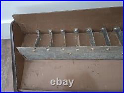 VTG Life Savers 9 Flavor Metal Tin Candy 3 Rack Store Display Sign Advertizing