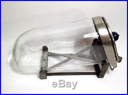 VTG Panay Show Jar Glass Candy Snacks Holder General Store Display withStand'20s