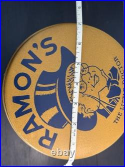 VTG Ramon's Little Doctor Pills Counter Store Glass Display Jar With tin lid