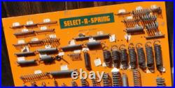 VTG Select-A-Spring Sample Metal Display USA Made Jersey Aprox 1950-1960 Partial