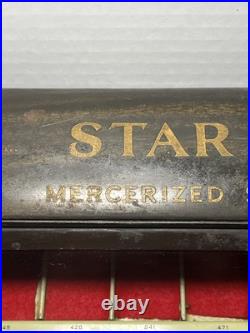 VTG Star Twist Thread Spool Store Display Cabinet FAST COLORS-WILL BOIL 15x10x7