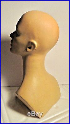 VTG1960s Dept Store 17 Female Mannequinn Head bust retro shop manekin display