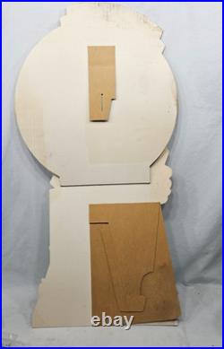 Very Rare Vintage 1929 Eveready Battery Store Display 18 1/2 x 36 1/4