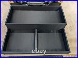 Very Rare Vintage Victoria's Secret Square Display Luggage Trunk Opens Black