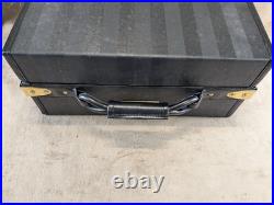 Very Rare Vintage Victoria's Secret Square Display Luggage Trunk Opens Black