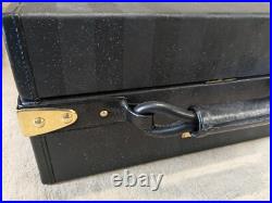 Very Rare Vintage Victoria's Secret Square Display Luggage Trunk Opens Black