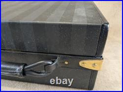 Very Rare Vintage Victoria's Secret Square Display Luggage Trunk Opens Black