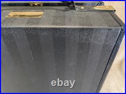 Very Rare Vintage Victoria's Secret Square Display Luggage Trunk Opens Black