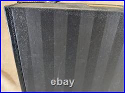 Very Rare Vintage Victoria's Secret Square Display Luggage Trunk Opens Black