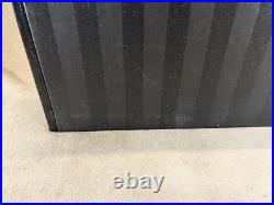 Very Rare Vintage Victoria's Secret Square Display Luggage Trunk Opens Black