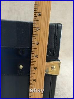 Very Rare Vintage Victoria's Secret Square Display Luggage Trunk Opens Black