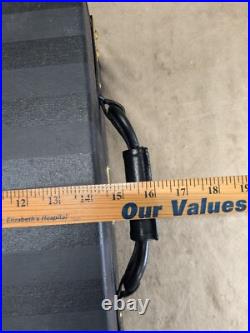 Very Rare Vintage Victoria's Secret Square Display Luggage Trunk Opens Black