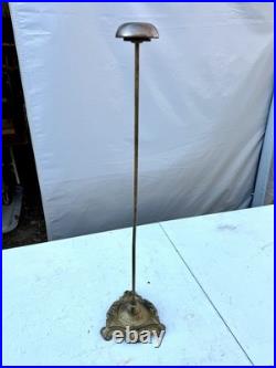 Victorian metal hat stand table top display general store tall antique