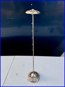 Victorian metal hat stand table top display general store tall antique