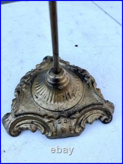 Victorian metal hat stand table top display general store tall antique