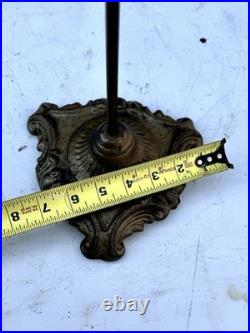 Victorian metal hat stand table top display general store tall antique