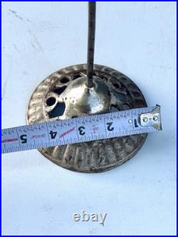 Victorian metal hat stand table top display general store tall antique