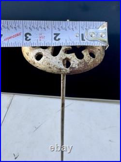 Victorian metal hat stand table top display general store tall antique