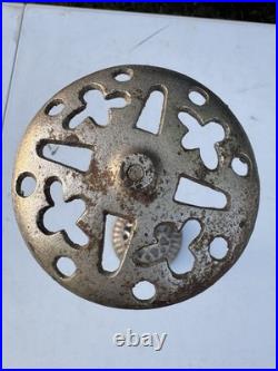 Victorian metal hat stand table top display general store tall antique