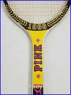 Victorias Secret PINK Rare Store Display Prop Tennis Racket 1986 DOG VINTAGE