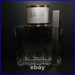 Vintage 13 Retail Glass Davidoff Goodlife Department Store Display Bottle