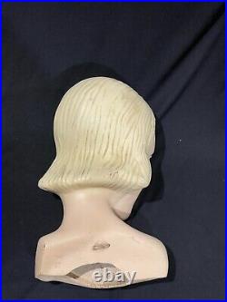 Vintage 1930's Store Display Mannequin Head
