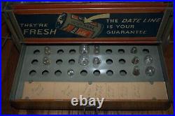 Vintage 1930s EVEREADY Flashlight & Batteries Store Counter Advertising Display