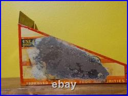 Vintage 1930s tin litho Curtiss Candy Company / Penny Candies store display case