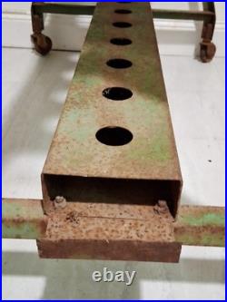 Vintage 1940's-1950's Firestone Metal Advertising Tool Rack 34-L 18-W 26 Tall