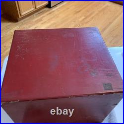 Vintage 1940's 50's Kodak Photo Film Paper Countertop Display Bin Drawer Storage