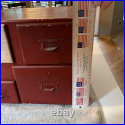 Vintage 1940's 50's Kodak Photo Film Paper Countertop Display Bin Drawer Storage