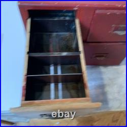 Vintage 1940's 50's Kodak Photo Film Paper Countertop Display Bin Drawer Storage