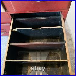 Vintage 1940's 50's Kodak Photo Film Paper Countertop Display Bin Drawer Storage