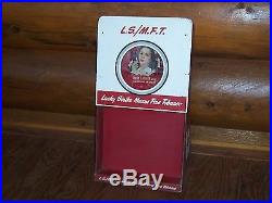 Vintage 1940's Lucky Strike Cigarettes Store Display Light Up Hedy Lamarr Sign