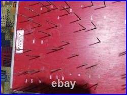 Vintage 1940s Bonney Tools Advertising Hardware Store Display Wrench Rack Wood