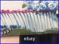 Vintage 1940s Griffin Shoe Shining Cardboard Countertop Display Sign Advertising