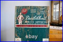 Vintage 1940s Mens Underwear Jockstrap Athletic Supporter Store Display Sign