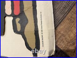 Vintage 1950 Store Display PEANUTS Charlie Brown Stand-Up Advertising 3' Tall