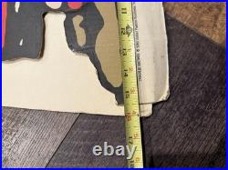 Vintage 1950 Store Display PEANUTS Charlie Brown Stand-Up Advertising 3' Tall Vintage 1950 Store Display PEANUTS Charlie Brown Stand-Up Advertising 3' Tall